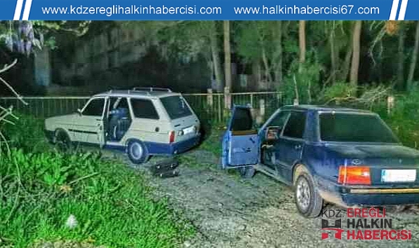 Hurda hırsızlarını jandarma suçüstü yakaladı