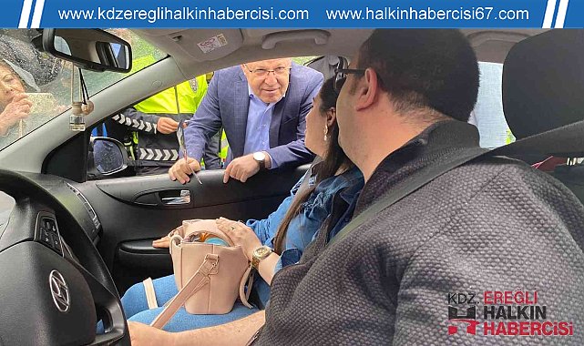 Vali Tutulmaz, 'Sizlerle beraberiz, trafik kontrolü yapıyoruz'