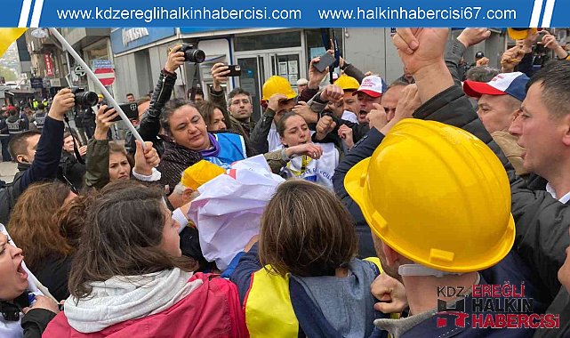 1 Mayıs Emek ve Dayanışma Günü'nde arbede