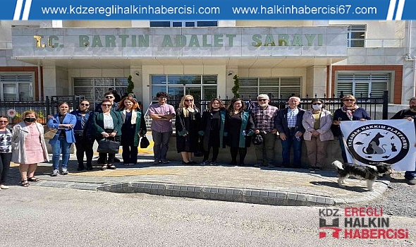 Bartın'da köpeğe cinsel istismar davasının 3. duruşması görüldü