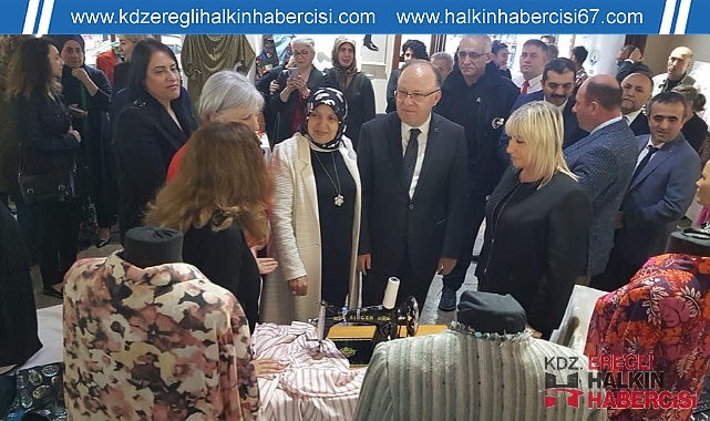 Zonguldak'ta Giyim sergisi açıldı