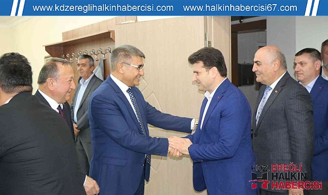 İl protokolünün pandemi sonrası ilk bayramlaşması