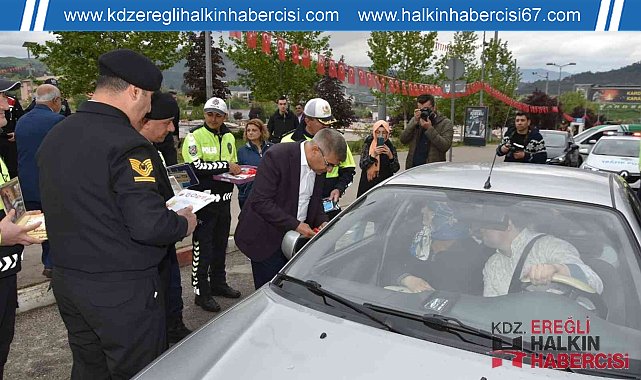 Karabük'te "Yayalar için 5 adımda güvenli trafik" etkinliği