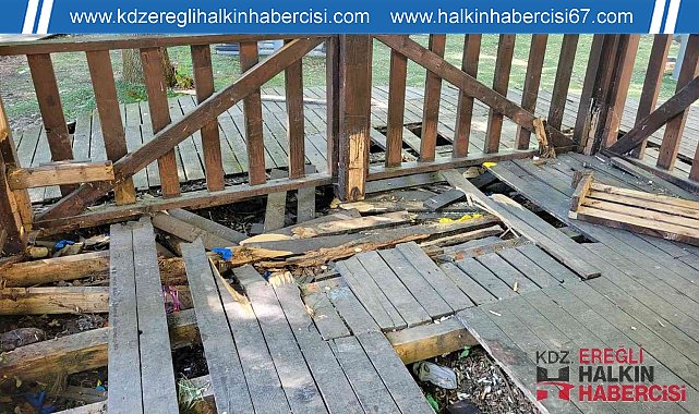 Kent Parkı kullanılmaz hale getirdiler