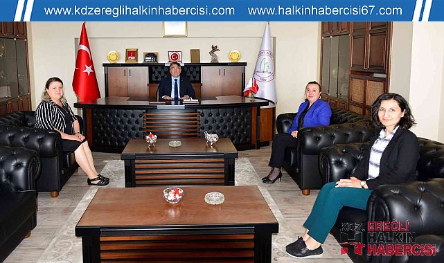 Rektör Özölçer'e ziyaretler devam ediyor