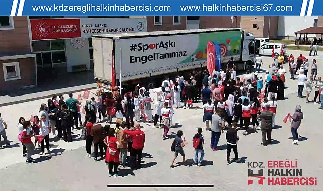 Spor Aşkı Engel Tanımaz Tırı Düzce'de