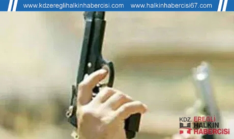 Zonguldak'ta Bayram sabahı silahlar konuştu...