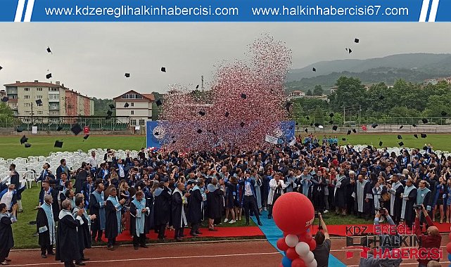 Devrek MYO'da mezuniyet coşkusu