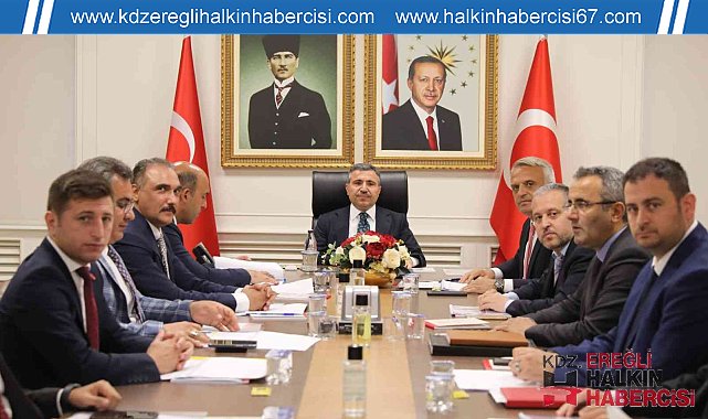Köylere yapılacak çalışmalar görüşüldü