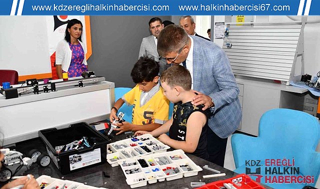 Çocuklar tatillerini BİLSEM'de dolu dolu geçiriyor