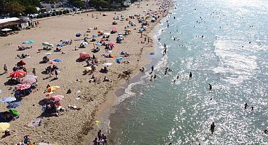 İnkumu plajı araç girişlerine kapatıldı