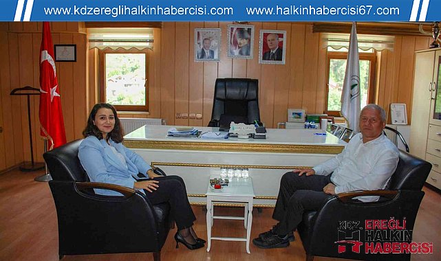 Yandımata'dan Başkan Çaylı'ya iade-i ziyaret