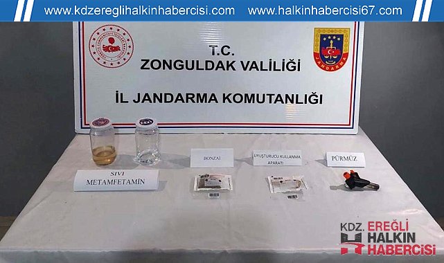 Devrek Jandarmadan uyuşturucu operasyonu