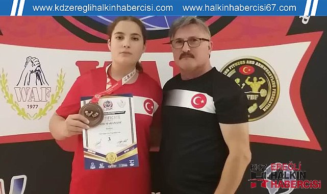 Dünya üçüncüsü oldu