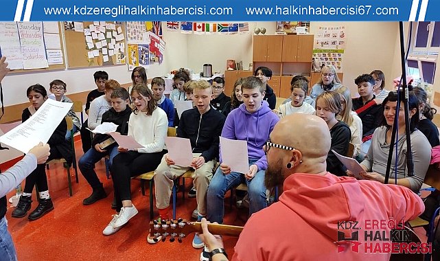 Düzceli öğrenciler Polonya'da grup hareketliliği etkinliğine katıldı