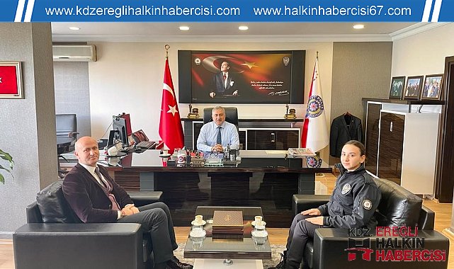 Polis memuruna teşekkür belgesi