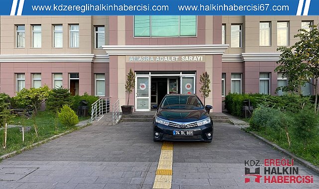 Maden faciasında müessese müdürü ve daire başkanı Amasra Adliyesi'ne geldi