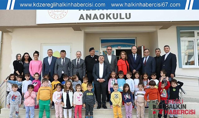 Vali Atay minik öğrencilerle bir araya geldi