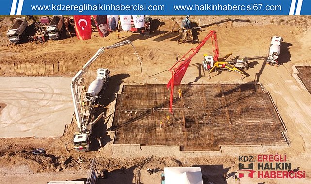 Zonguldak'ta sosyal konutların temeli atıldı