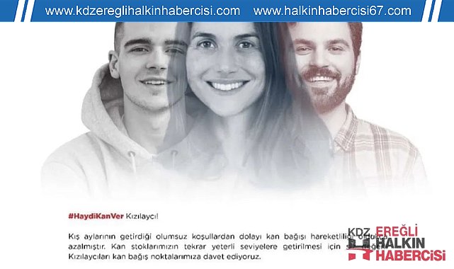 Kızılay'dan "Kan Dostumuz Olun, Bu Kış da Umut Olun" çağrısı