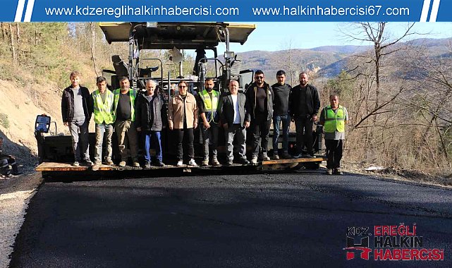 Köy yolları kışa hazırlanıyor
