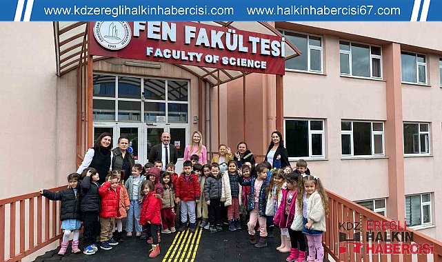 Minikler ZBEÜ Fen Fakültesi'ni gezdi