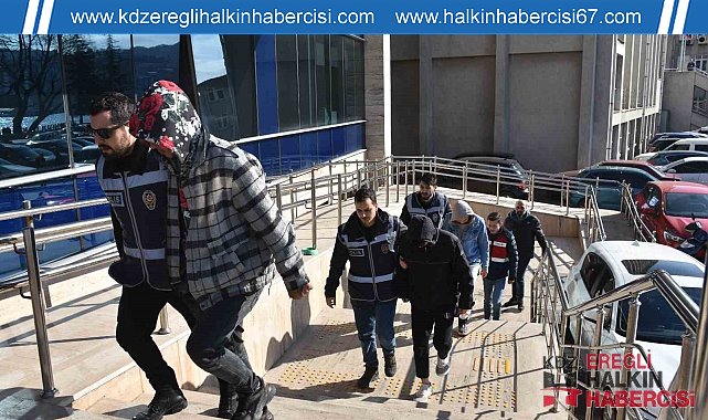 Motosiklet hırsızları tutuklanarak cezaevine gönderildi