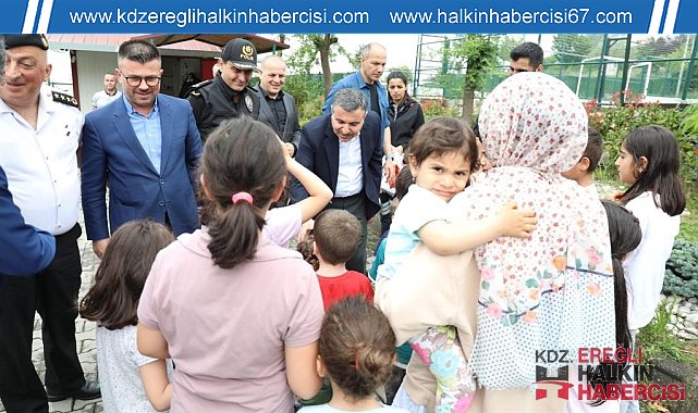 Bayramda depremzedeler unutulmadı