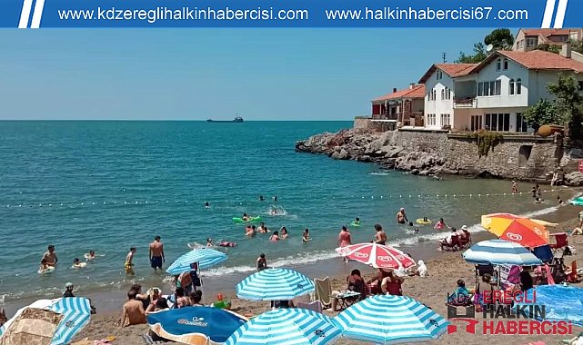 Bayramı denize girerek geçirdiler