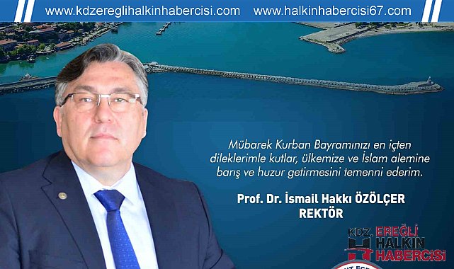 Rektör Özölçer'den Kurban Bayramı Mesajı