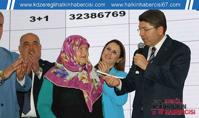 Adalet Bakanı Tunç: "Millete borcumuz var''