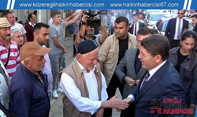Bakan Tunç'a Kumluca'da davul zurnalı karşılama