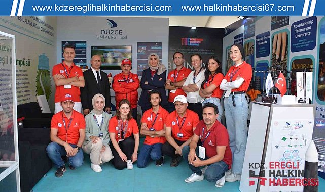 Düzce Üniversitesi İzmir TEKNOFEST'te