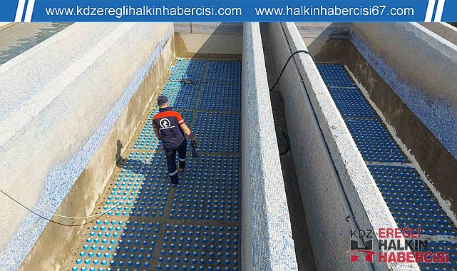 İçme suyu havuzları bakımdan geçti