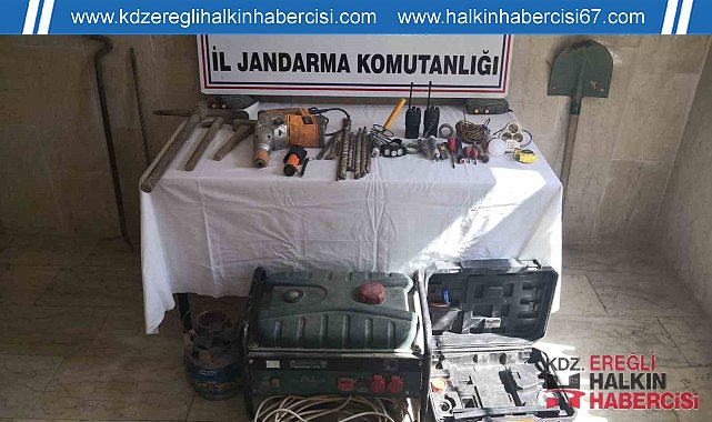 Jandarma ekipleri definecileri suçüstü yakaladı