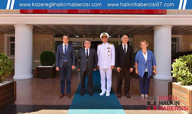 Karadeniz Bölge Komutanı Uğur'dan Rektör Özölçer'e ziyaret
