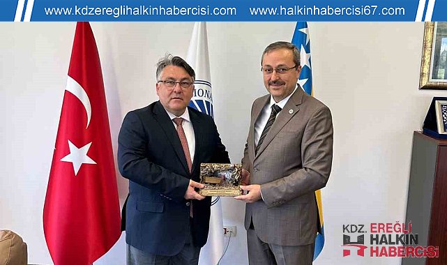 Rektör Özölçer Bosna Hersek'te bir dizi ziyarette bulundu