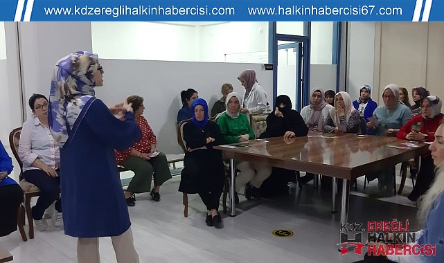 Kadınlara erken teşhisin önemi anlatıldı