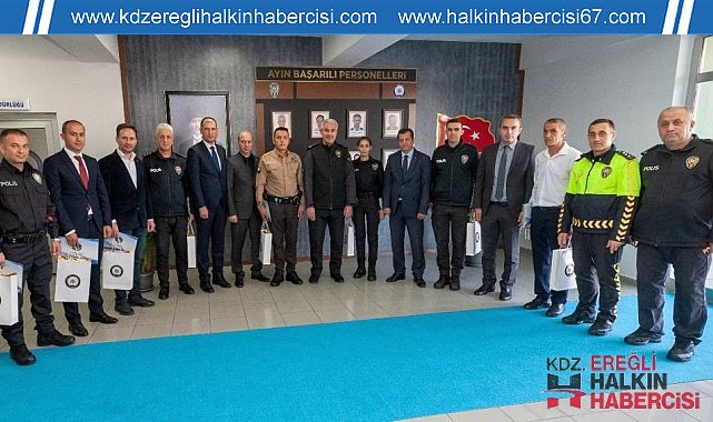 Başarılı polisler ödüllendirildi