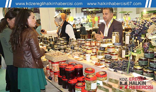 Düzce'nin coğrafi işaretli ürünleri ilgi gördü