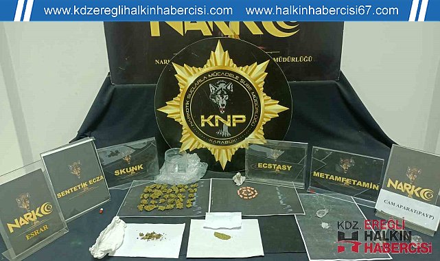Karabük'te uyuşturucu operasyonları: 4 gözaltı