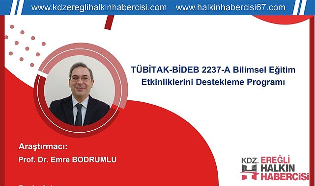 Prof. Dr. Bodrumlu'nun araştırmacı olduğu projeye destek