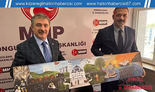 Cumhur İttifakı ortağına ziyaret ...