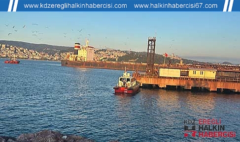 Ereğli Limanı'na Yanaşırken Karaya Oturdu ...