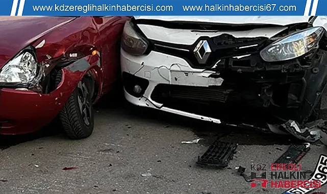 Kdz.Ereğli'de Kaza: 1 Yaralı