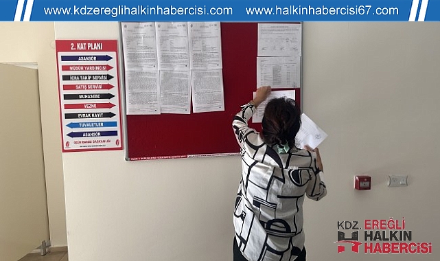 Kdz.Ereğli'de Vergi Borcu Olan Firmalar ve Şahıslar Askıya Çıkarıldı! ...