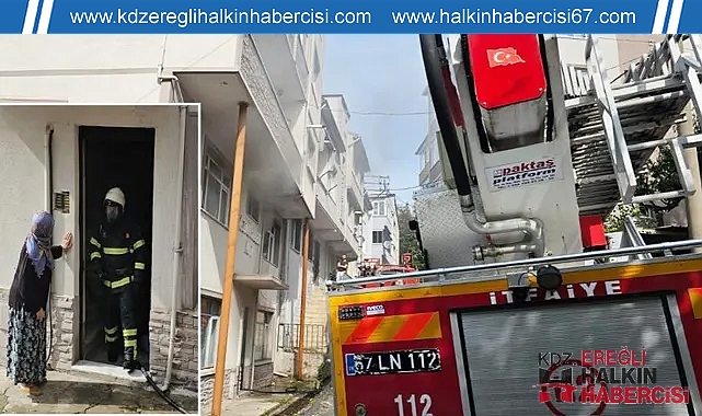 KDZ.EREĞLİ'DE YANGIN!
