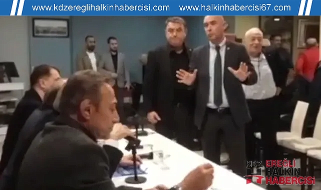 SÖYLEŞİDE KRİZ; Devrim Dural ve Tahsin Erdem salonu terk etti!...