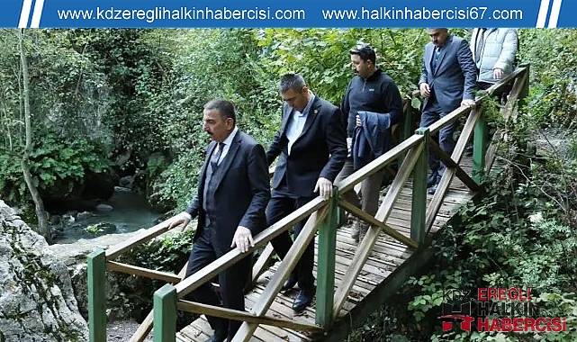 Vali Hacıbektaşoğlu, Çayır Mağarası’nı inceledi ...