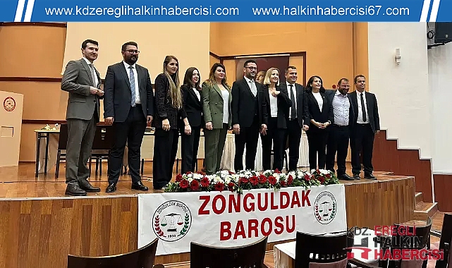 Zonguldak Barosu'nda yeni yönetimi ...